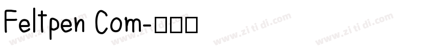 Feltpen Com字体转换
